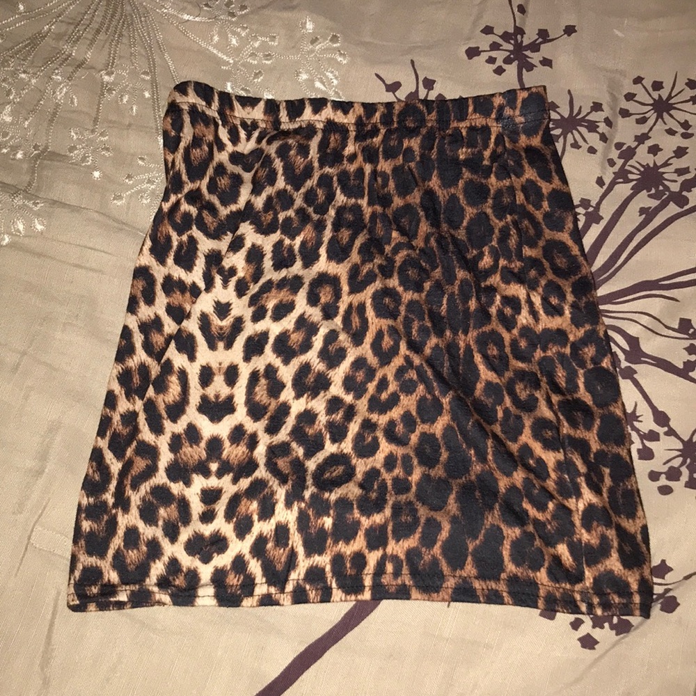 PLT Leopard Skirt